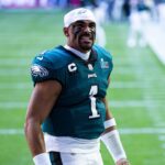 Eagles’ QB Jalen Hurts Reveals What He Gifted His O-Line on Christmas Day Back In His Rookie Year