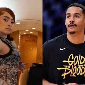 "Ice Spice Sending Him Pics": Jordan Poole Caught Gawking At His Phone Before Facing LeBron James' Lakers