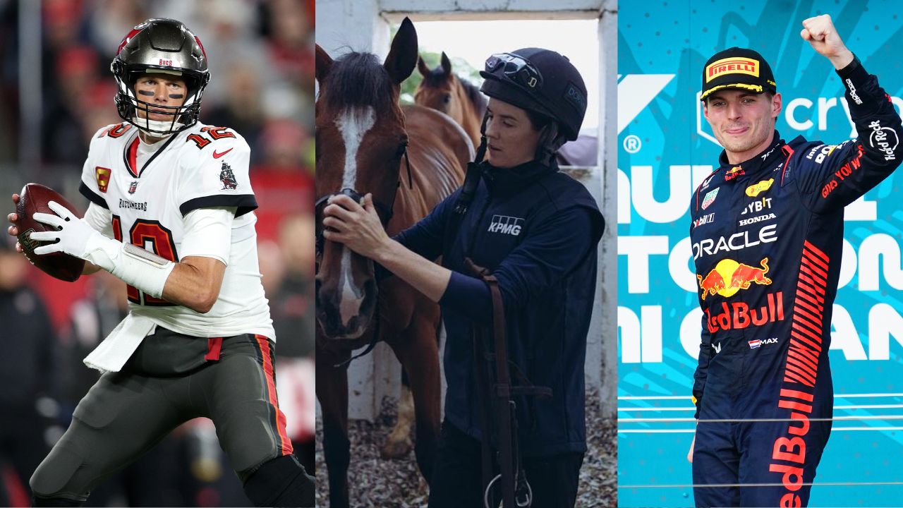 Tom Brady, Rachael Blackmore, Max Verstappen