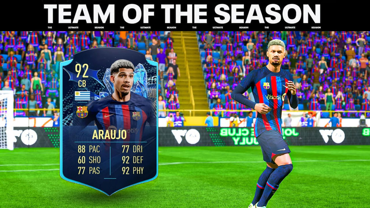 Ronald Arujo FIFA 23 TOTS Moments SBC