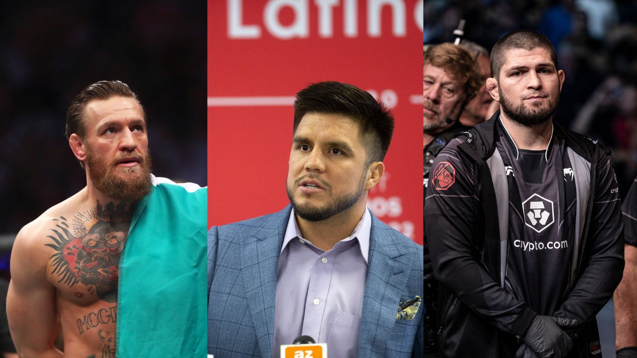 Conor McGregor, Henry Cejudo, Khabib Nurmagomedov,