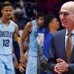 Moments Before Deciding Victor Wembanyama’s Future, Adam Silver Speaks Up on Ja Morant’s Fate