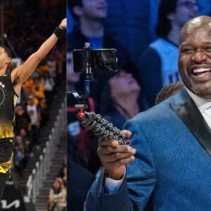 Shaquille O'Neal Mocks Jordan Poole's Long 3-point Attempt Against the Lakers With the Game on the Line