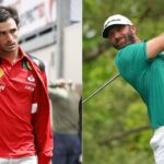 Liv Golf Pro Dustin Johnson Celebrates Being Rich With Ferrari Star Carlos Sainz Just Days After Forbes List