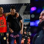 After Bronny James, LeBron James Advertises His Son Bryce's Thunderous Putback Slam to His 52.8 Million Social Media Followers -"Let's Go Maximus!"