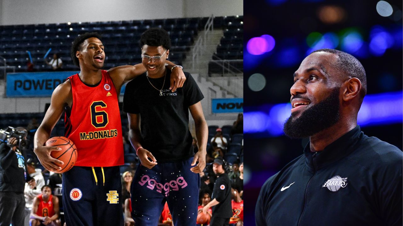 After Bronny James, LeBron James Advertises His Son Bryce's Thunderous Putback Slam to His 52.8 Million Social Media Followers -"Let's Go Maximus!"