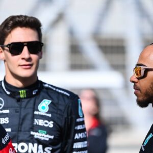 George Russell Gets Possessive About Lewis Hamilton After Charles Leclerc Gazes at 7X World Champion