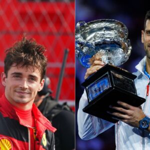 Charles Leclerc and Other F1 Stars to Faceoff Against 22-Time Grand Slam Winner Novak Djokovic in a Charity Football Match