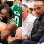 Jaylen Brown (Left) and Charles Barkley (Right)