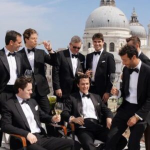 Groomsman Daniel Ricciardo Enjoys 'Strolling with the James' as He Attends F1's Royal Wedding