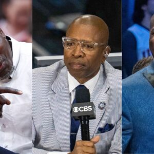 Having been outed by Shaquille O’Neal over Aline Bernardes, Kenny Smith snubs his friend for Hakeem Olajuwon