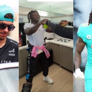 NFL Star Tyreek Hill Impresses His Fans with Incredible Reflexes in Reaction Test with Pierre Gasly