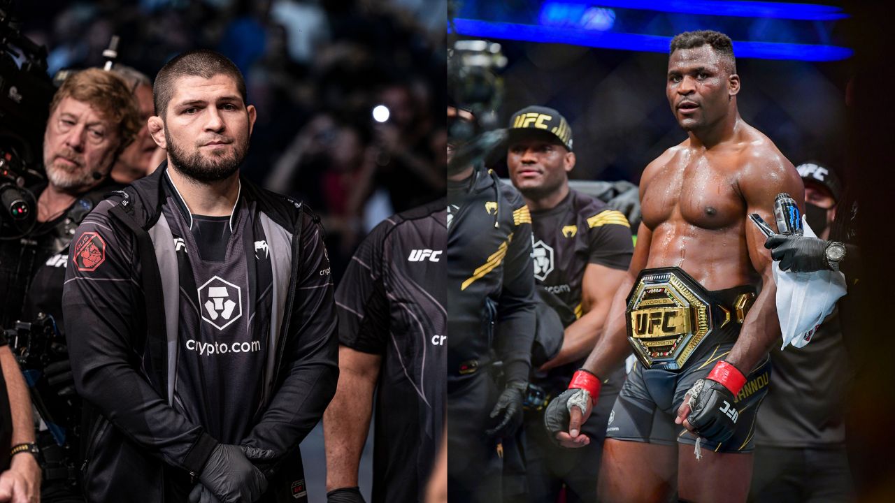 Khabib Nurmagomedov Francis Ngannou