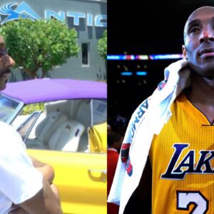 After Kobe Bryant retired, Lakers superfan Snoop Dogg showed his appreciation for the Mamba with a unique gift.