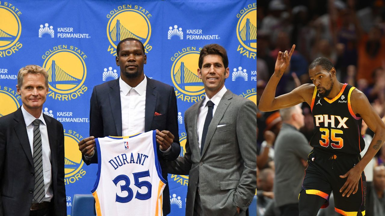 Kevin Durant Bids Adieu to Former Warriors GM Bob Myers After a Sensational Speech