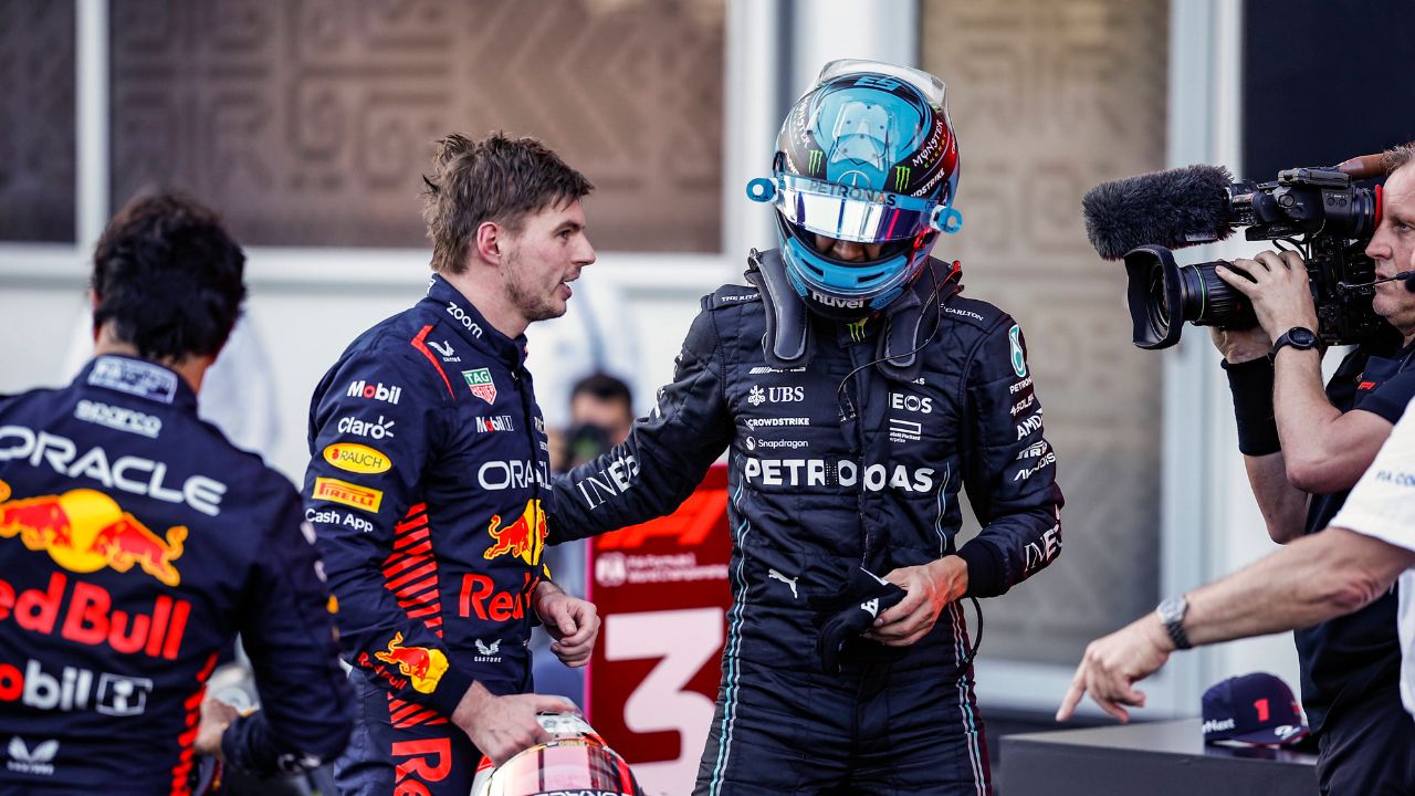 F1 World Champion Sides With Max Verstappen Over George Russell Collision in Azerbaijan GP: “A Bit Too Much”