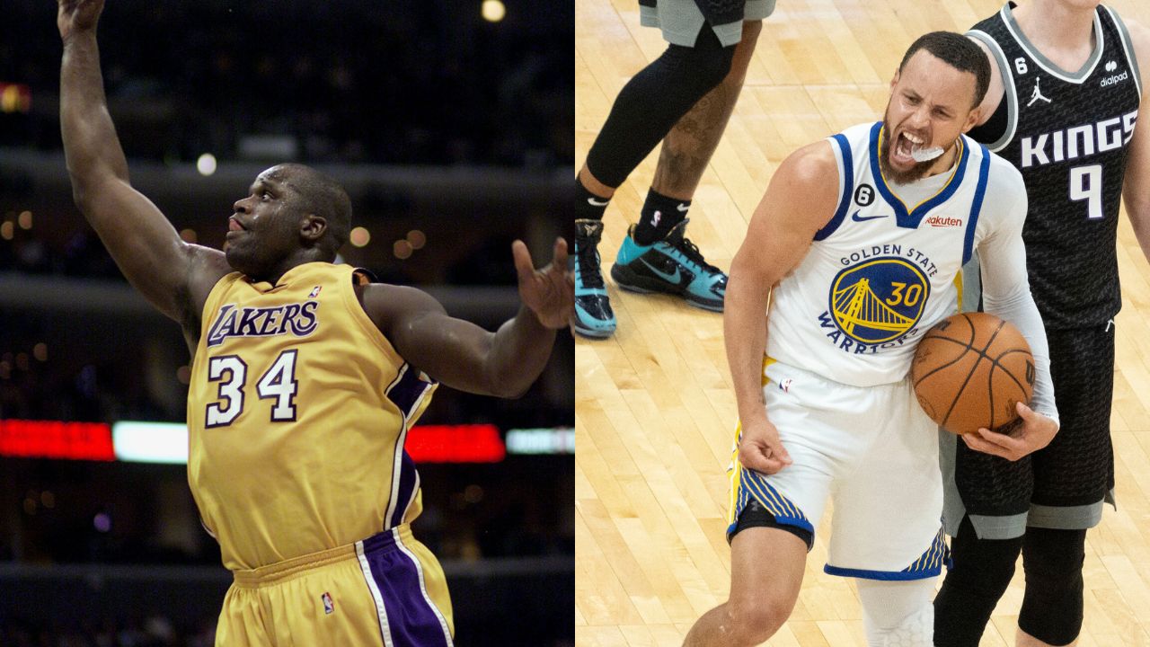 Shaquille O'Neal's Freestyle Rap After the Lakers Beat the Kings in the 2002 WCF Resurfaces Following Stephen Curry's 50-point Performance