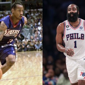 James Harden Becomes the Highest Scoring 76er in Playoffs Since Allen Iverson in Joel Embiid's Absence