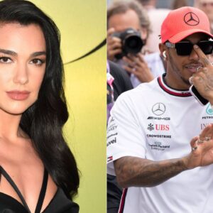 Lewis Hamilton spotted with Dwyane Wade at Dua Lipa x Versace Fashion Show in Cannes