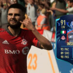 cover art featuring the FIFA 23 Lorenzo Insignie MLS TOTS