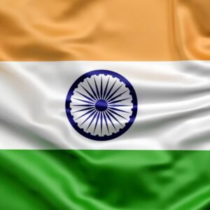 An illustration of the Indian flag
