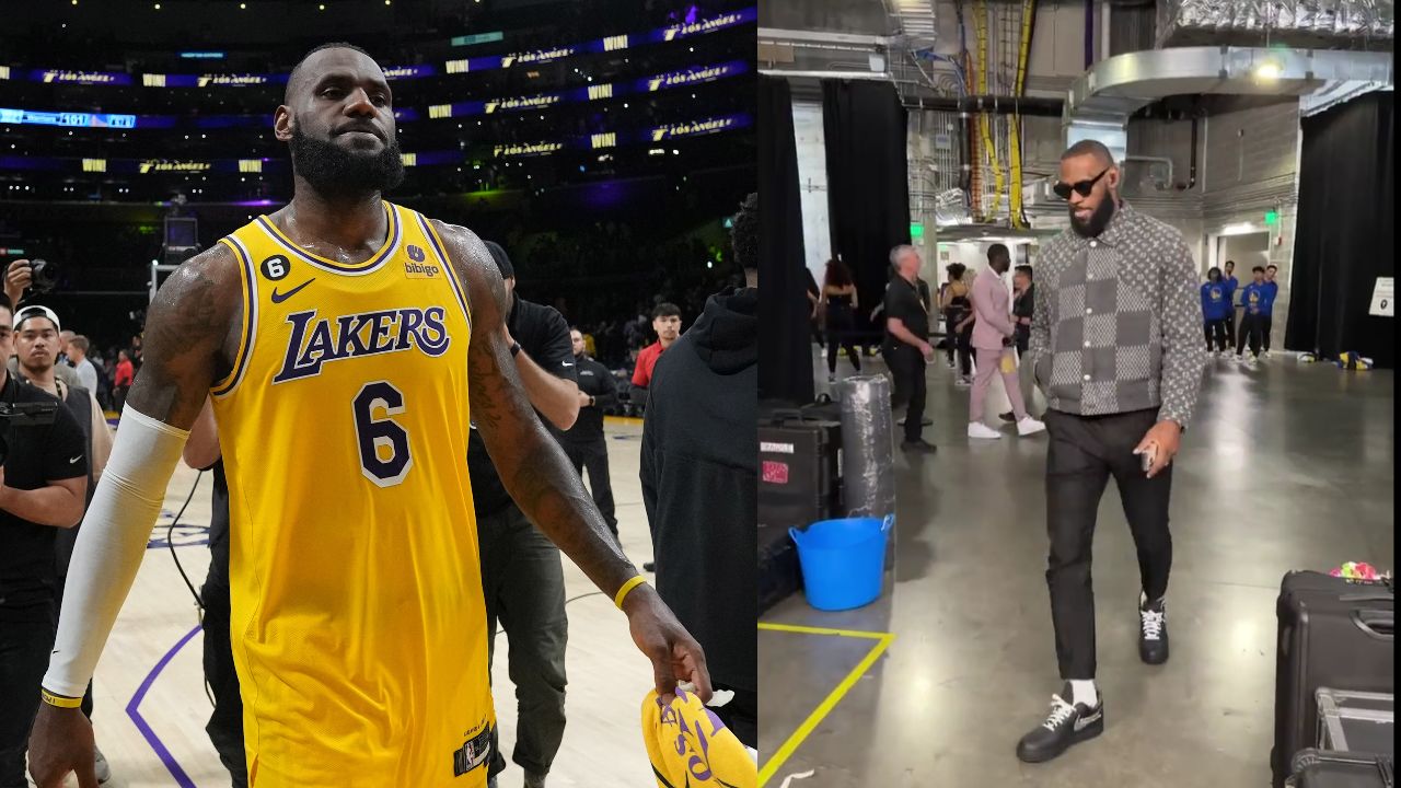 “First Song He Knows the Words Too”: ‘Unintentionally Funny’ LeBron James’ Game 5 Entrance Leaves Fans Stunned