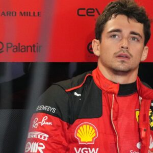 “Pick a Lane”: F1 Twitter Roasts Charles Leclerc for Driving in the Middle of the Road