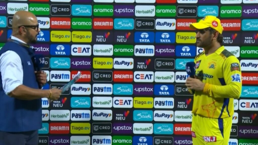 MS Dhoni Fails to Understand Impact Player Rule; Confuses Murali Kartik Too