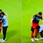 WATCH: Virat Kohli Hugs Fan Who Breached Security to Touch his Feet at Atal Bihari Vajpayee Ekana Cricket Stadium
