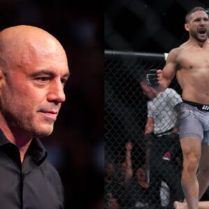 Joe Rogan and Chad Mendes