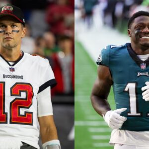 AJ Brown's hilarious reaction on Tom Brady's retirement leaves internet in splits