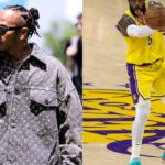 Lewis Hamilton Sums Up LA Lakers Obliterating Golden State Warriors in Just Four Words