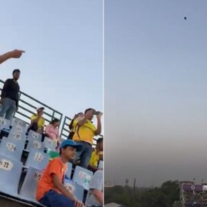 WATCH: Fan Flies Kite During DC vs CSK IPL 2023 Match at Arun Jaitley Stadium