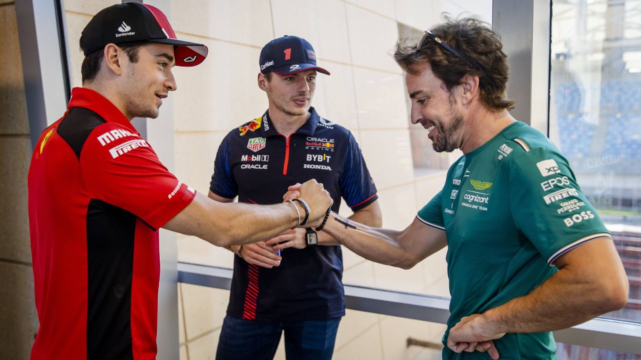 Fernando Alonso Reckons Charles Leclerc Got ‘Lucky’ With P3 Finish