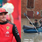 Hard-Core Tifosi Go All the Way During Imola Floods and Charles Leclerc Approves