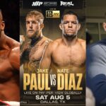 KSI, Jake Paul vs. Nate Diaz, Andrew Tate