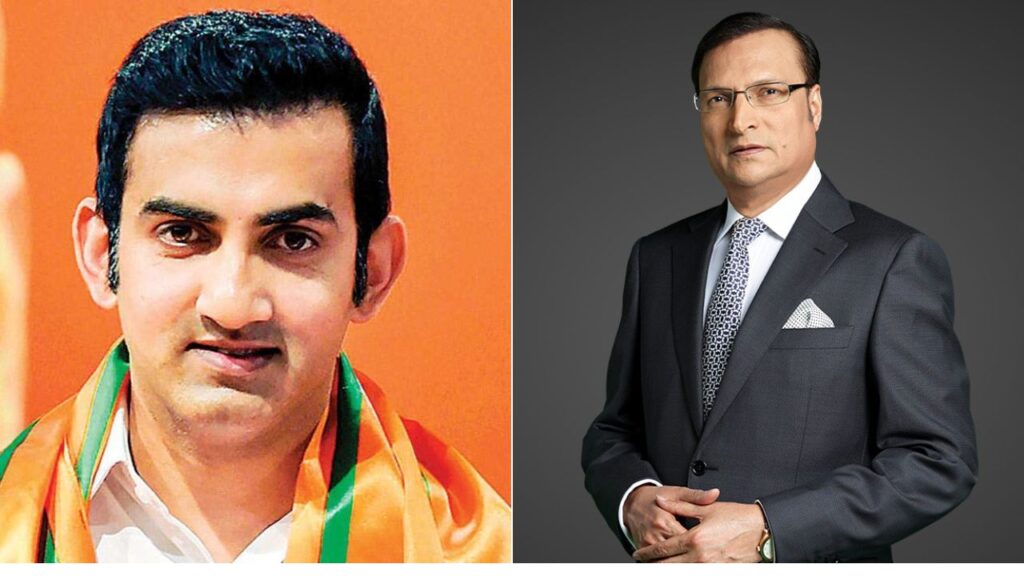 Gautam Gambhir and Rajat Sharma Fight: Why Has LSG Mentor Tweeted Against Former DDCA President?