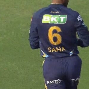 WATCH: Wriddhiman Saha Wears Pant Other Side Around in a Hilarious Sight at Narendra Modi Stadium