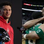 Patrick Mahomes and the Entire NFL World Reacts to the Celtics Win After Keeping Their Title Contentions Alive on Saturday