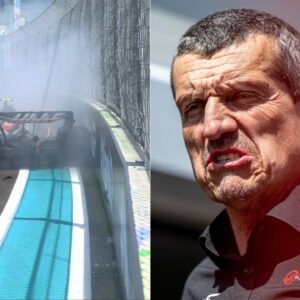 F1 Fans Joke Haas Boss Guenther Steiner Has Begun Calculating Damage of Nico Hulkenberg's Car After Crash in FP1