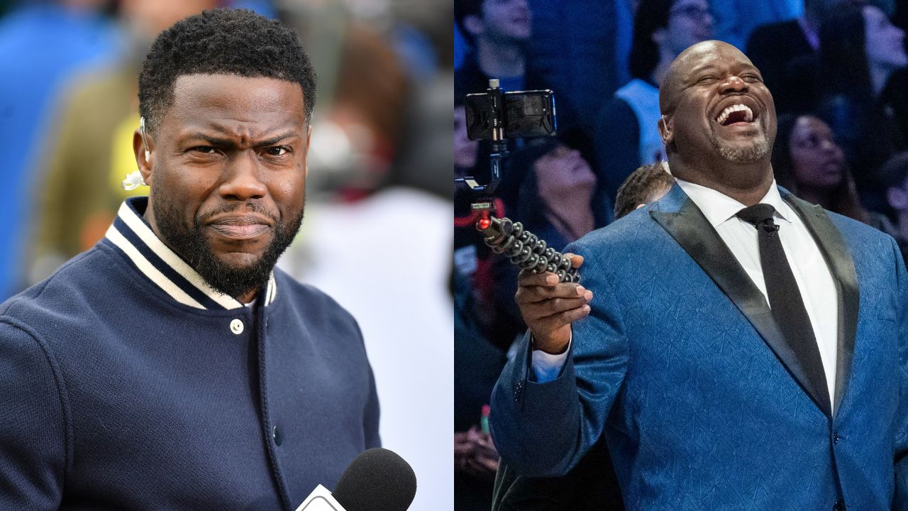 "Shaquille O'Neal, Get Your A** Up": LeBron James Hilariously Gets Imitated By Kevin Hart In Skit About Shaq Falling