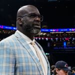 Prior To Caribbean Vacation, $400,000,000 Worth Shaquille O'Neal Shows Off 'Authentic Brands Group' Office