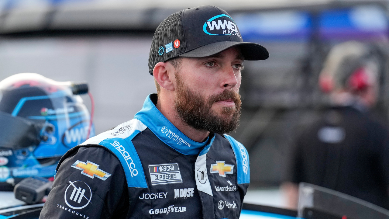 May 21, 2023; North Wilkesboro, North Carolina, USA; NASCAR Cup Series driver Ross Chastain (1) during the All Star Race at North Wilkesboro Speedway. Mandatory Credit: Jim Dedmon-USA TODAY Sports
