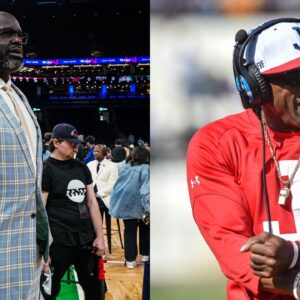 Shaquille O'Neal Continues to Endorse Deion Sanders After His Controversial $29.5 Million Deal, By Resharing His Motivational Post