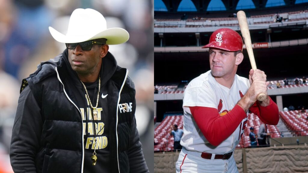 Three Years Before Winning His First Super Bowl, Deion Sanders Infamously Poured Water on Tim McCarver