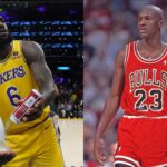 Decades Before LeBron James' Chalk Toss, Michael Jordan Forced Announcers Into 'Protecting' Themselves With Umbrellas