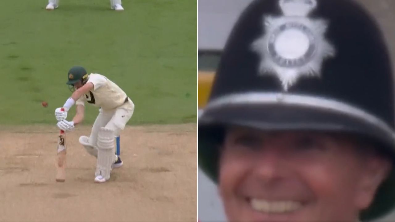 WATCH: Marnus Labuschagne Asks Cop To Get Away; Cop Smiles After Stuart Broad Dismisses Him For Golden Duck
