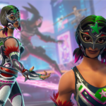 An illustration of the Fortnite Dynamo skin