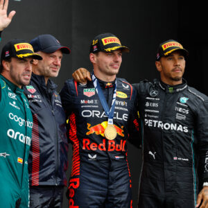 Sharing Podium With Fernando Alonso and Max Verstappen Was an Unbelievable Experience for Lewis Hamilton