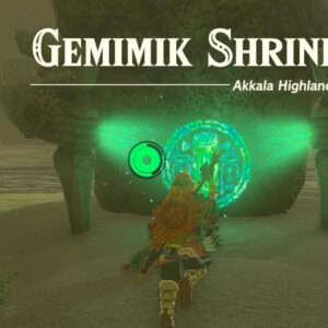 Zelda: Tears of the Kingdom Gemimik Shrine